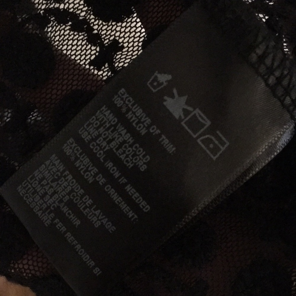 ❌SOLD❌Boho lacey black tank from UO - Picture 5 of 5